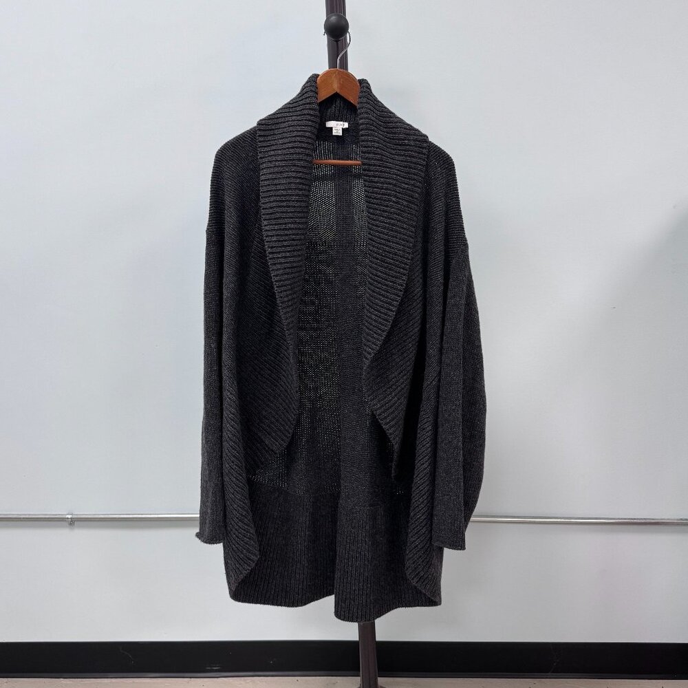 J. Jill Dark Gray Wool Blend Shrug Sweater Size 3XL